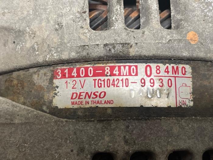 Begagnade Dynamo Suzuki Celerio (LF) 1.0 12V Dualjet Pris € 45,00 Marginaltabell erbjuds av Autodemontage van de Laar