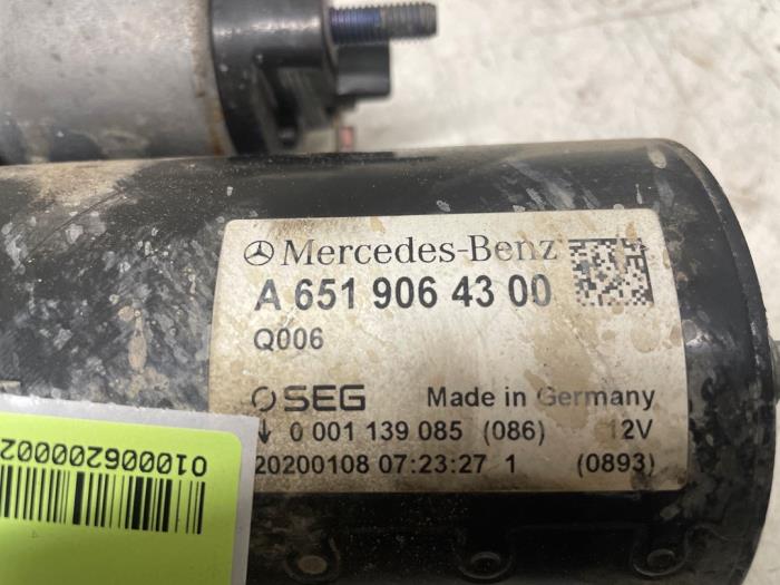 Gebrauchte Anlasser Mercedes Sprinter 3,5t (907.6/910.6) 316 CDI 2.1 D RWD Preis € 70,00 Margenregelung angeboten von Autodemontage van de Laar