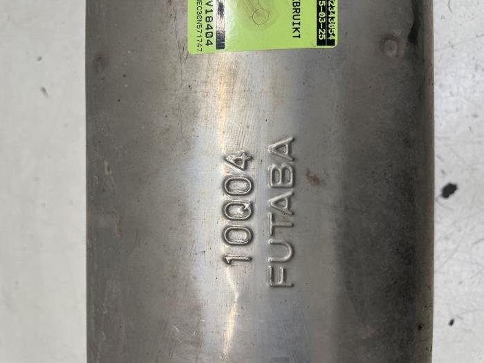 Gebrauchte Auspuff Enddämpfer Toyota Aygo (B40) 1.0 12V VVT-i Preis € 50,00 Margenregelung angeboten von Autodemontage van de Laar