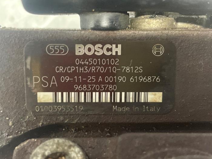 Gebrauchte Dieselpumpe Peugeot Bipper (AA) 1.4 HDi Preis € 125,00 Margenregelung angeboten von Autodemontage van de Laar