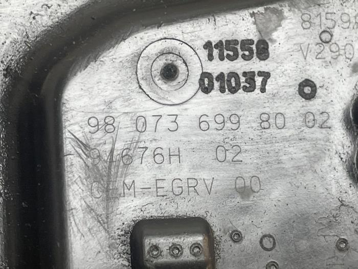Gebrauchte AGR Ventil Peugeot Partner (GC/GF/GG/GJ/GK) 1.6 BlueHDI 75 Preis € 35,00 Margenregelung angeboten von Autodemontage van de Laar