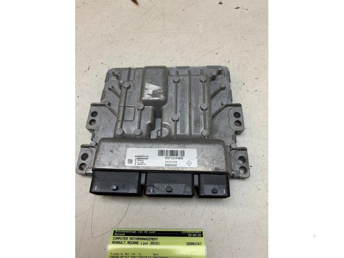 Used Engine management computer Renault Megane IV Estate (RFBK) 1.5 Energy dCi 110 Price € 175,00 Margin scheme offered by Autodemontage van de Laar