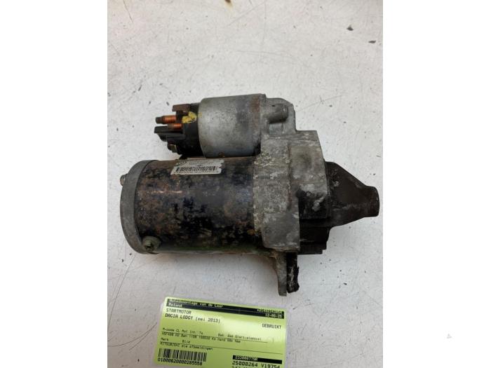 Gebrauchte Anlasser Dacia Lodgy (JS/SD0J) 1.2 TCE 16V Preis € 50,00 Margenregelung angeboten von Autodemontage van de Laar
