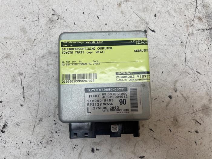 Used Power steering computer Toyota Yaris III (P13) 1.33 16V Dual VVT-I Price € 70,00 Margin scheme offered by Autodemontage van de Laar