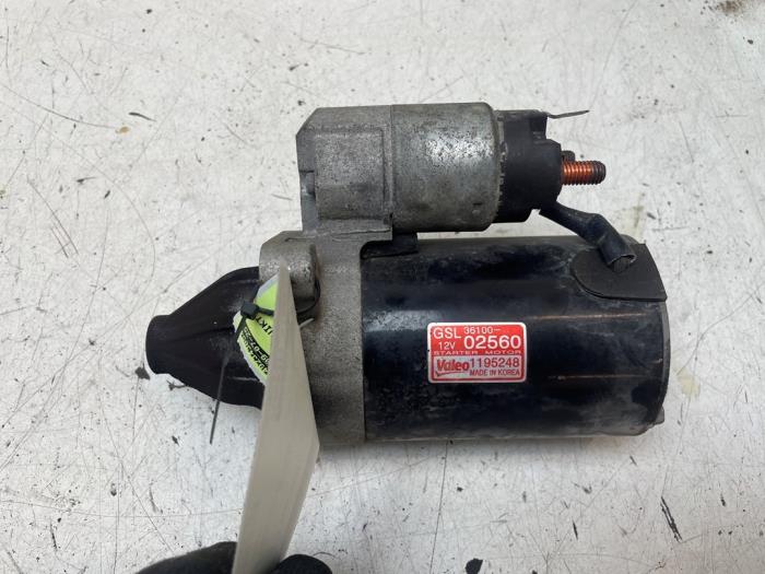 Gebrauchte Anlasser Hyundai i10 (F5) 1.1i 12V Preis € 35,00 Margenregelung angeboten von Autodemontage van de Laar