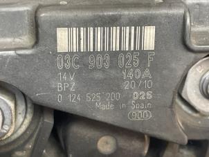Dynamo van een Volkswagen Golf VI (5K1) 1.2 TSI BlueMotion 2010