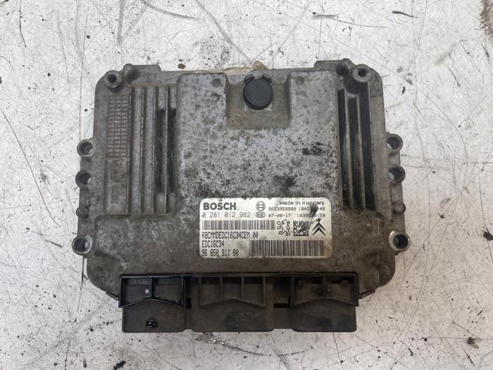 Used Engine management computer Citroen Jumpy (G9) 1.6 HDI 16V Price € 150,00 Margin scheme offered by Autodemontage van de Laar