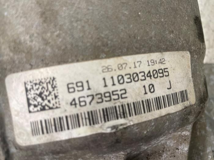 Getriebe van een Audi Q7 (4MB/4MG) 3.0 TDI V6 24V 2018