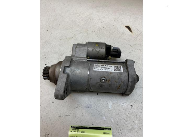 Begagnade Startmotor Volkswagen Golf VII (AUA) 1.6 TDI BlueMotion 16V Pris € 50,00 Marginaltabell erbjuds av Autodemontage van de Laar