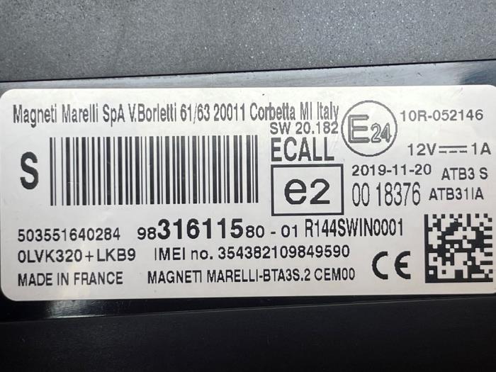 Modul Bluetooth z Opel Corsa F (UB/UH/UP) 1.2 Turbo 12V 100 2020