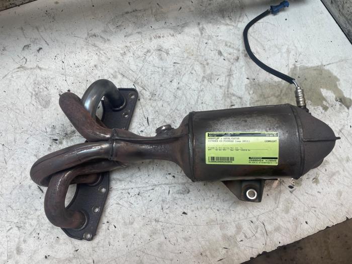 Used Front pipe + catalyst Citroen C3 Picasso (SH) 1.4 16V VTI 95 Price € 150,00 Margin scheme offered by Autodemontage van de Laar