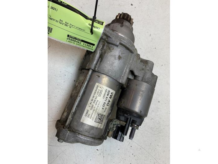 Begagnade Startmotor Volkswagen Polo VI (AW1) 1.0 TSI 12V Pris € 40,00 Marginaltabell erbjuds av Autodemontage van de Laar
