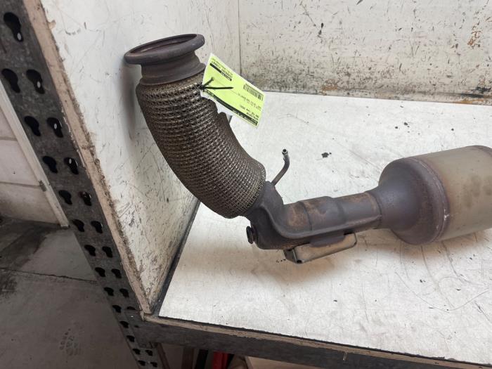 Catalytic converter from a MAN TGE 2.0 TDI 2022