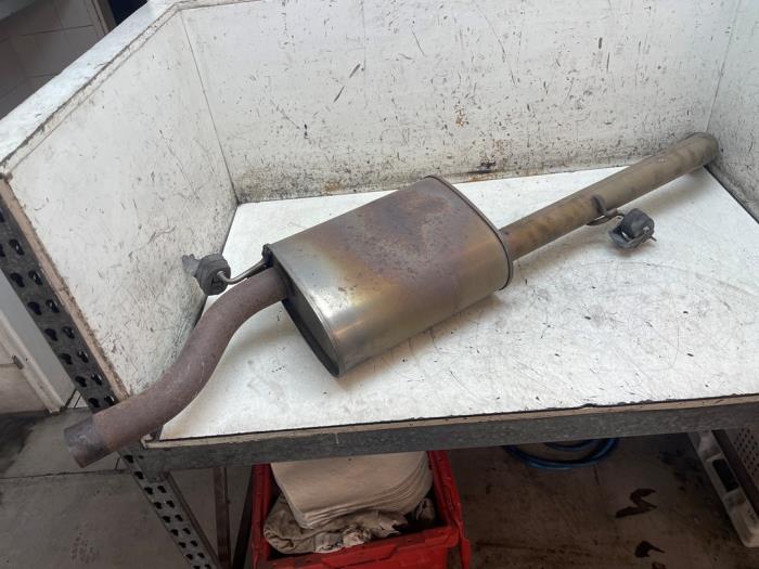 Exhaust rear silencer from a MAN TGE 2.0 TDI 2022