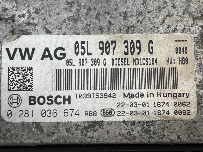 Engine management computer from a MAN TGE 2.0 TDI 2022