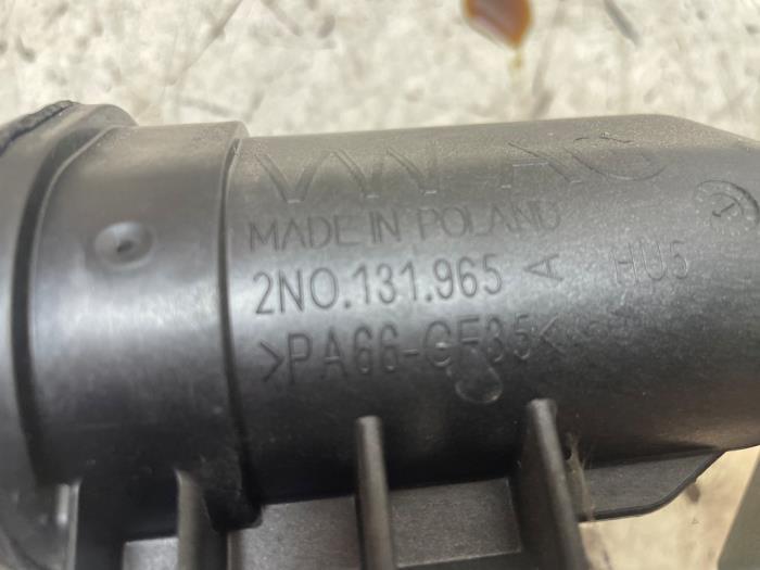 Filler pipe adblue tank from a MAN TGE 2.0 TDI 2022