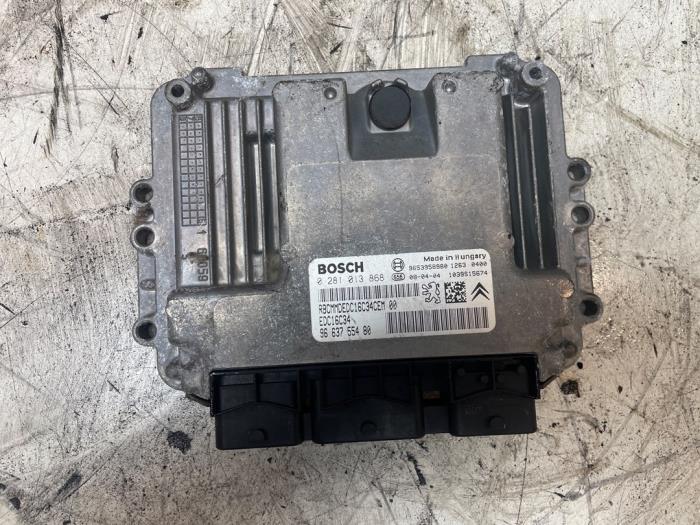Used Engine management computer Peugeot 207/207+ (WA/WC/WM) 1.6 HDi 16V Price on request offered by Autodemontage van de Laar