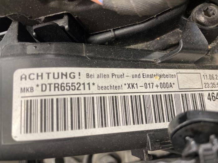 Engine from a Volkswagen Caddy Cargo V (SBA/SBH) 2.0 TDI BlueMotionTechnology 2021