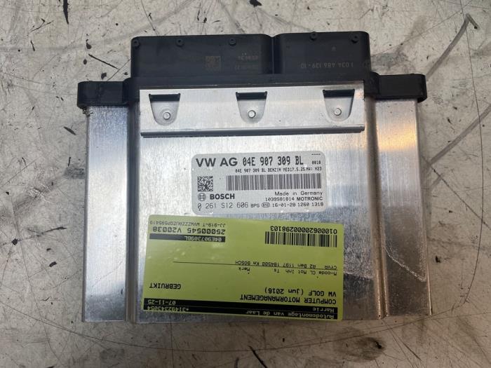 Engine management computer Volkswagen Golf VII Variant (AUVV), 2013 / 2021 1.2 TSI 16V, Combi/o, Petrol, 1.197cc, 63kW (86pk), FWD, CYVA, 2014-08 / 2017-03 (Used)