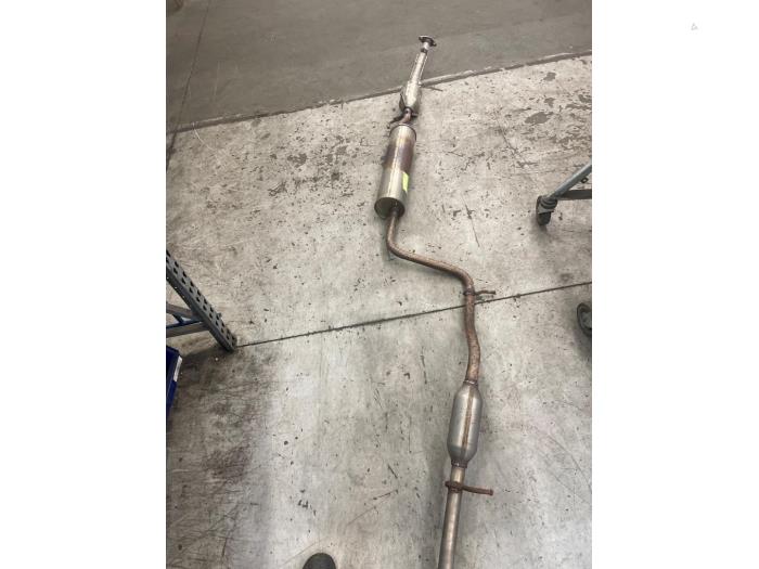 Used Exhaust (complete) Mitsubishi Space Star (A0) 1.2 12V Price on request offered by Autodemontage van de Laar
