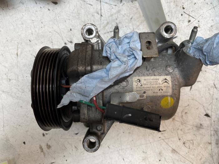 Usagé Compresseur de clim Citroen C3 (SX/SW) 1.2 12V e-THP PureTech 110 Prix € 125,00 Règlement à la marge proposé par Autodemontage van de Laar