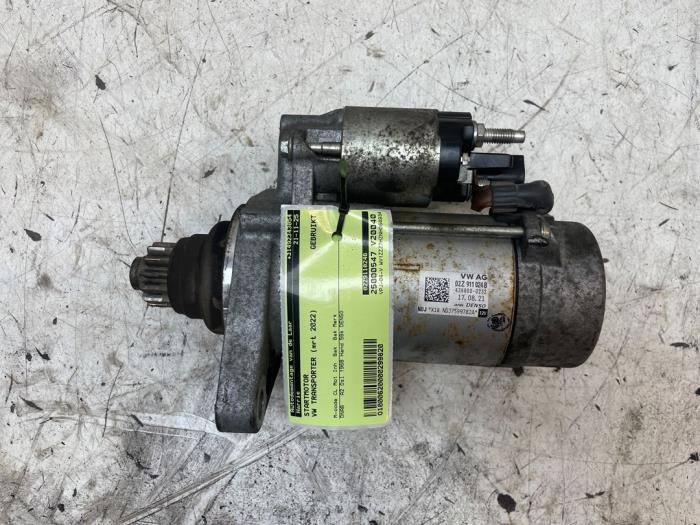Begagnade Startmotor Volkswagen Transporter T6 2.0 TDI Pris på förfrågan erbjuds av Autodemontage van de Laar