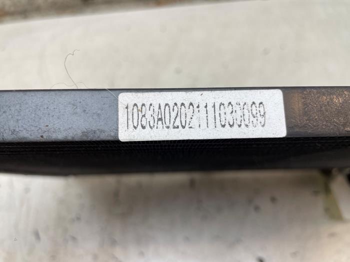 Begagnade AC-radiator Citroen DS3 (SA) 1.6 VTi 120 16V Pris € 70,00 Marginaltabell erbjuds av Autodemontage van de Laar