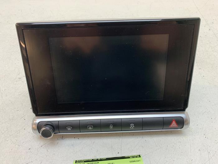 Begagnade Innerdisplay Citroen C4 Cactus (0B/0P) 1.2 PureTech 82 12V Pris € 250,00 Marginaltabell erbjuds av Autodemontage van de Laar