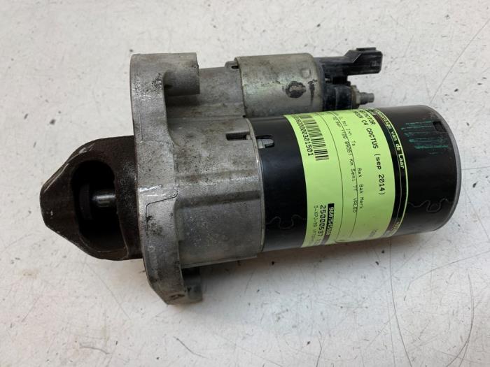 Begagnade Startmotor Citroen C4 Cactus (0B/0P) 1.2 PureTech 82 12V Pris € 25,00 Marginaltabell erbjuds av Autodemontage van de Laar
