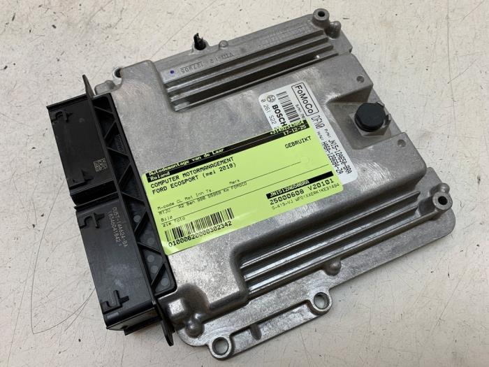 Used Engine management computer Ford EcoSport (JK8) 1.0 EcoBoost 12V 125 Price € 150,00 Margin scheme offered by Autodemontage van de Laar