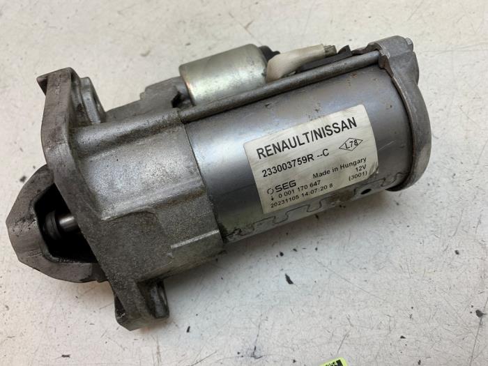 Gebrauchte Anlasser Renault Kangoo Express (RFK) 1.5 Blue dCi 75 Preis € 75,00 Margenregelung angeboten von Autodemontage van de Laar