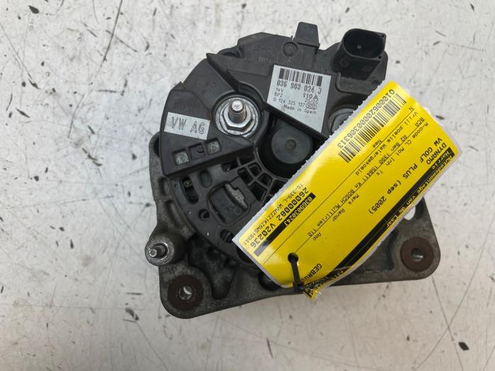 Usagé Dynamo Volkswagen Golf Plus (5M1/1KP) 1.4 16V Prix € 50,00 Règlement à la marge proposé par Autodemontage van de Laar