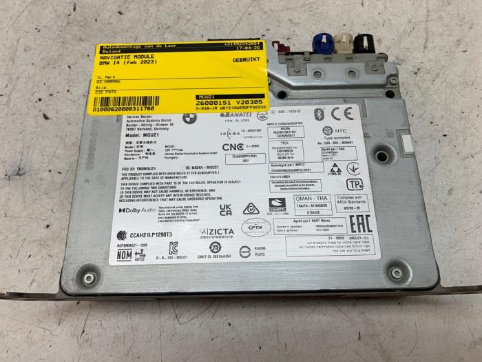 Usagé Module navigation BMW i4 (G26) M50 84 kWh Prix sur demande proposé par Autodemontage van de Laar