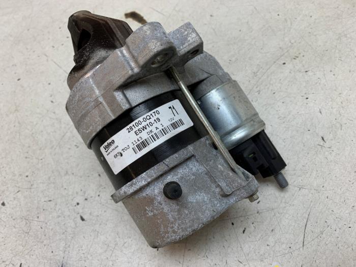 Begagnade Startmotor Toyota Aygo X 1.0 12V VVT-i Pris € 50,00 Marginaltabell erbjuds av Autodemontage van de Laar