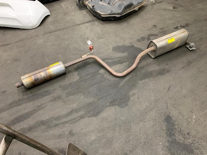 Gebrauchte Auspuff Enddämpfer Volkswagen Polo VI (AW1) 1.0 TSI 12V Preis € 150,00 Margenregelung angeboten von Autodemontage van de Laar