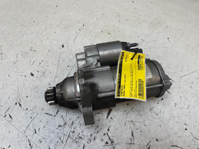 Used Starter Skoda Fabia III Combi (NJ5) 1.0 TSI 12V Price € 40,00 Margin scheme offered by Autodemontage van de Laar