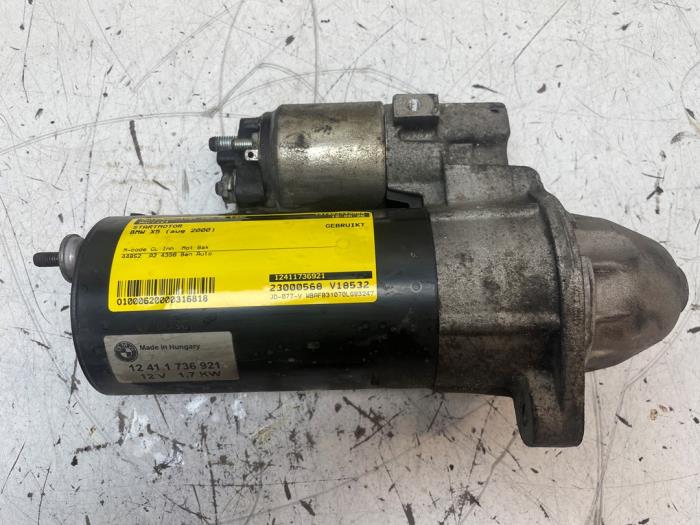 Gebrauchte Anlasser BMW X5 (E53) 4.4 V8 32V Preis auf Anfrage angeboten von Autodemontage van de Laar