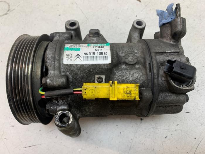Gebrauchte Klimapumpe Peugeot 207/207+ (WA/WC/WM) 1.4 16V Preis € 75,00 Margenregelung angeboten von Autodemontage van de Laar