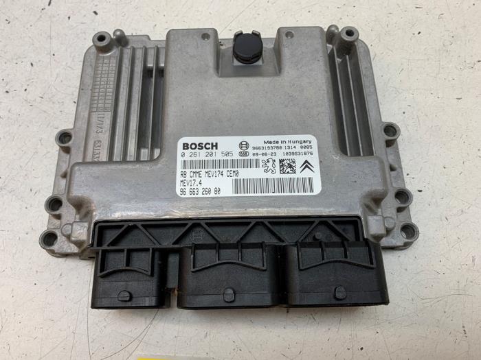 Used Engine management computer Citroen C3 Picasso (SH) 1.6 16V VTI 120 Price on request offered by Autodemontage van de Laar
