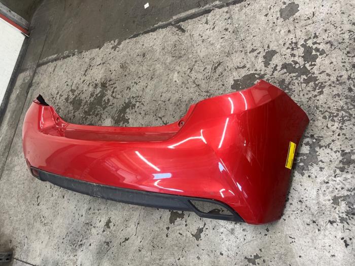 Rear bumper lower part trim