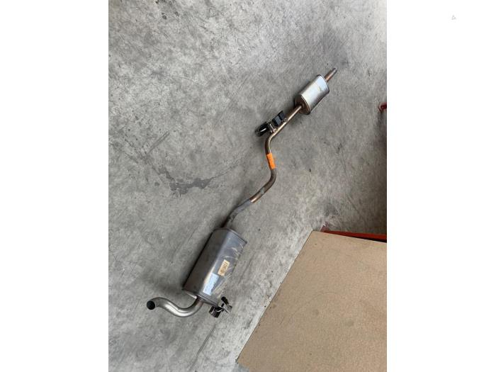 Gebrauchte Auspuff Enddämpfer Renault Clio III (BR/CR) 1.4 16V Preis € 70,00 Margenregelung angeboten von Autodemontage van de Laar