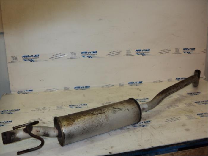 Gebrauchte Auspuff Mitteldämpfer Opel Corsa B (73/78/79) 1.4 Joy,Sport,GLS 16V Ecotec Preis € 30,00 Margenregelung angeboten von Autodemontage van de Laar