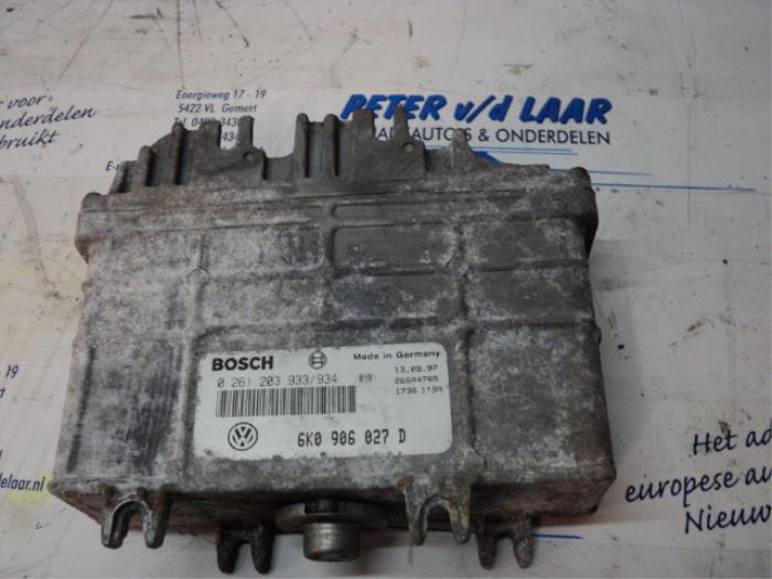 Used Engine management computer Seat Ibiza II (6K1) 1.0 E,S,SE Price € 120,00 Margin scheme offered by Autodemontage van de Laar