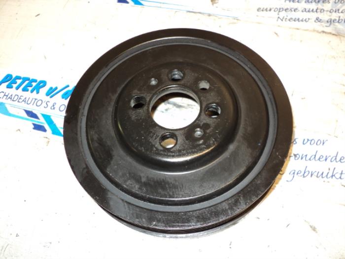 Crankshaft pulley from a Volkswagen Polo 2006