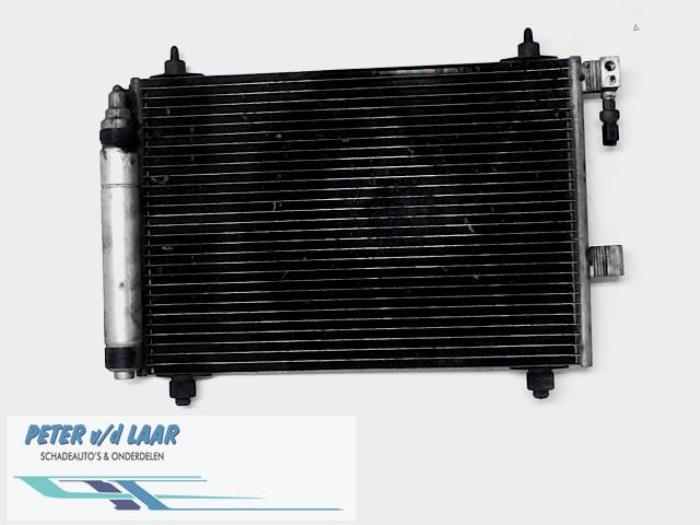 Air conditioning radiator from a Peugeot 407 (6D) 2.0 16V 2006