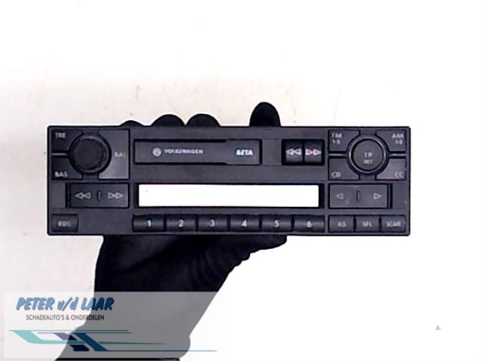 Gebrauchte Radio Volkswagen Golf IV (1J1) 1.9 TDI 110 Preis € 50,00 Margenregelung angeboten von Autodemontage van de Laar