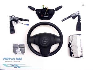 Gebrauchte Airbag Set + Modul Opel Corsa D 1.4 16V Twinport Preis auf Anfrage angeboten von Autodemontage van de Laar