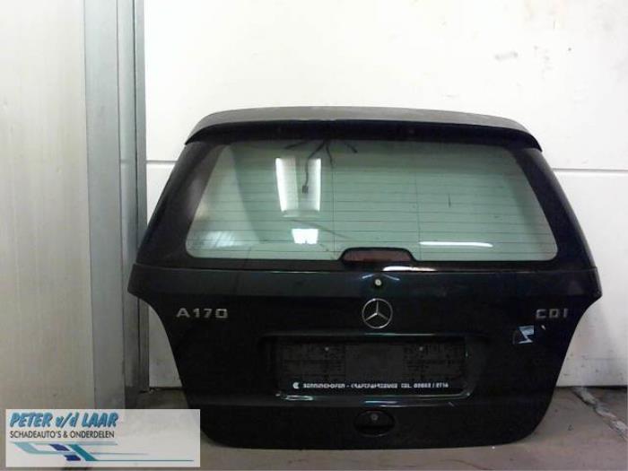 Tailgate from a Mercedes-Benz A (W168) 1.7 A-170 CDI 16V 2003