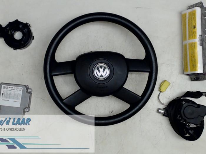 Juego y módulo de airbag de un Volkswagen Touran (1T1/T2) 2.0 TDI DPF 2006