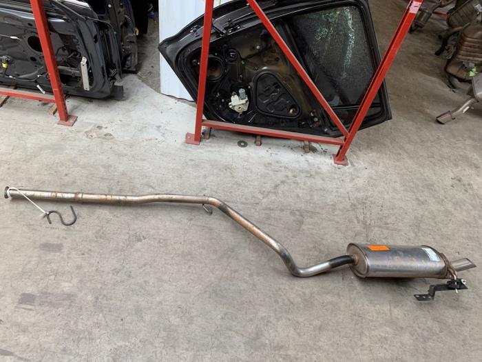 Gebrauchte Auspuff Enddämpfer Renault Kangoo (KC) 1.5 dCi 70 Preis € 80,00 Margenregelung angeboten von Autodemontage van de Laar